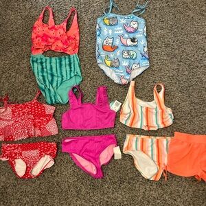 Girls swim size 10/12